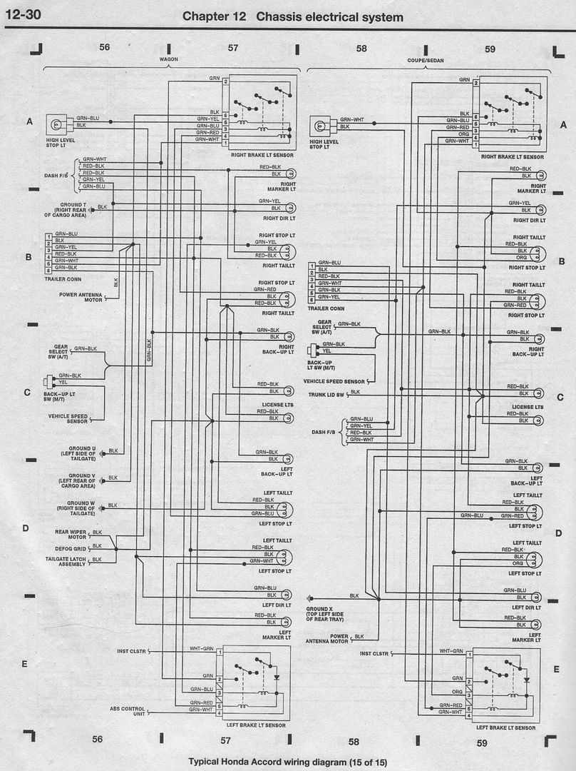 [INFO] Chassis Electrical System - Typical Wiring Diagrams Scans